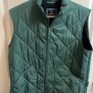 J.Crew men’s authentic outer￼wear vest size XL. New with Tags